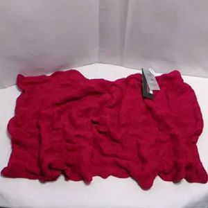 Echo Knit Infinity Scarf Pink